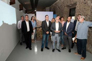 El Centro de Interpretación de Risco Caído, preparado para recibir a visitantes (Foto TA)